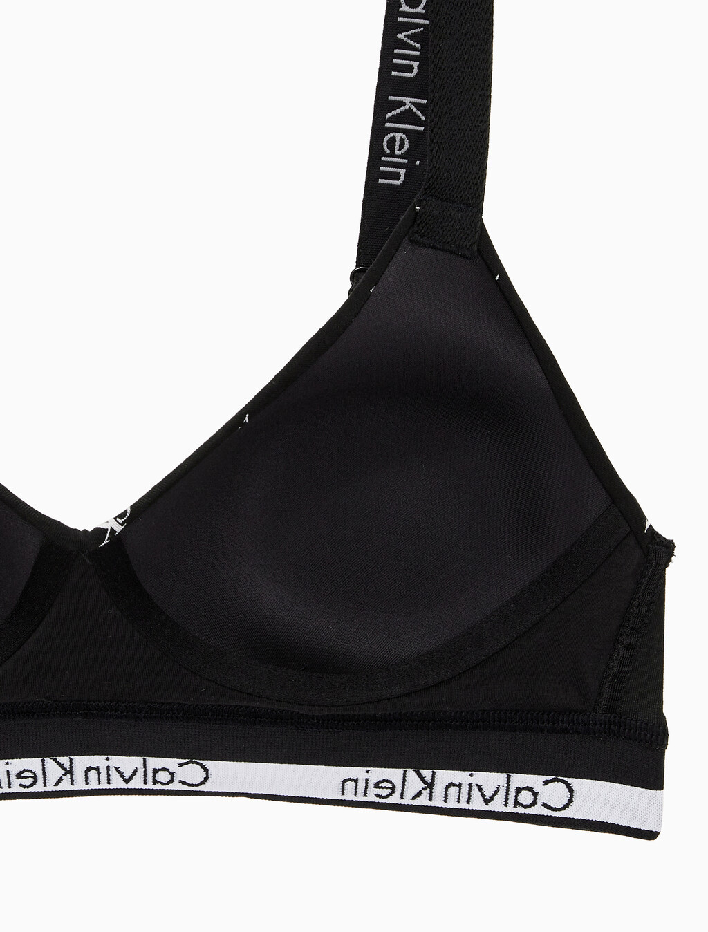 Buy 여성 모던코튼 훅앤아이 브라렛 in color DIAMOND LOGO PRINT_BLACK