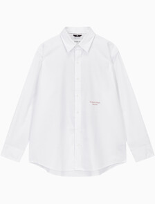 Buy 남성 릴렉스핏 그래픽 셔츠 in color BRIGHT WHITE