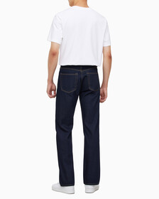 Buy 남성 스트레이트핏 린스 데님 in color CK RAW SELVEDGE