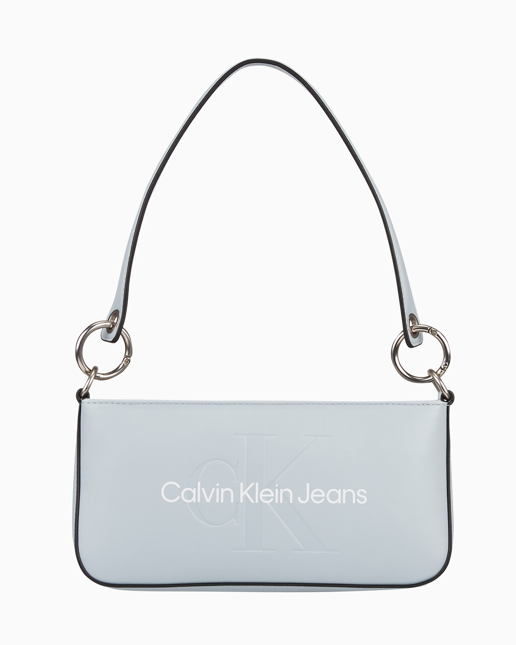 Buy 여성 CKJ 스컬티드 파우치 숄더백 in color BLUE OASIS