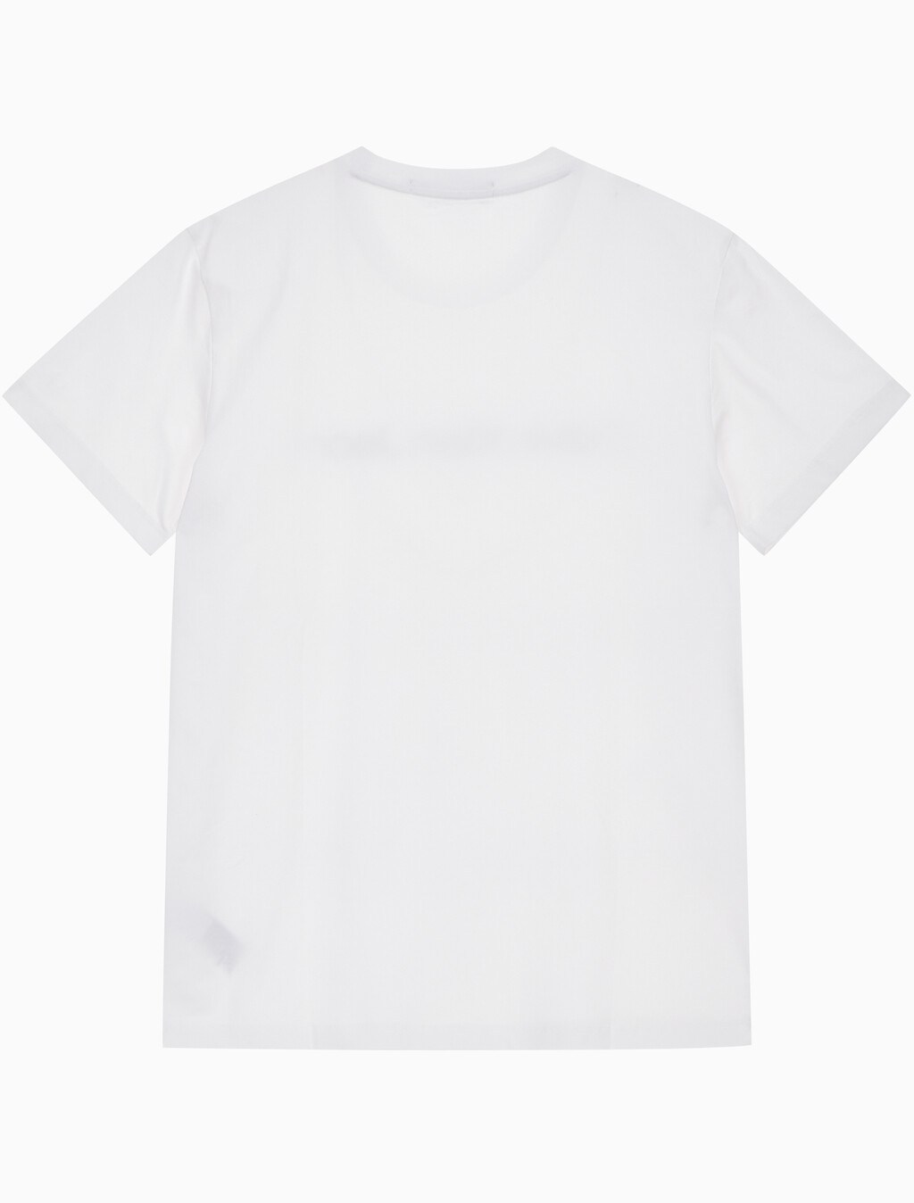Buy 남성 레귤러핏 인스티튜셔널 로고 스트레치 반팔 티셔츠  in color BRIGHT WHITE
