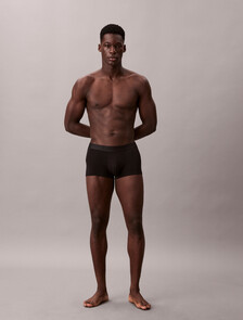 Buy 남성 CK 블랙 3PK 로우 라이즈 트렁크 in color Leopard