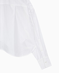 Buy 여성 크롭 패션 셔츠 in color BRIGHT WHITE