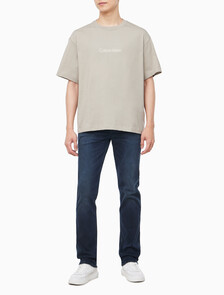 Buy 남성 릴렉스핏 헤비 코튼 크루넥 반팔 티셔츠  in color VINTAGE KHAKI