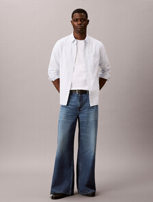 Buy 익스트림 배기핏 진 in color Mid Blue