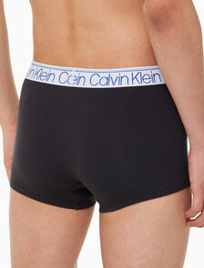 Buy 남성 코튼 스트레치 LTE 3PK 드로즈 in color BLACK/PROVIDENCE BLUE/GREY HEATHER