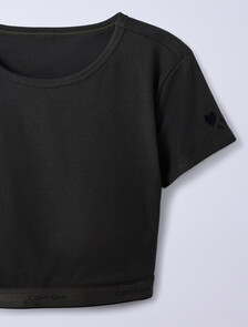Buy Jung Kook for Calvin Klein 여성 헤리티지 코튼 AF 티셔츠 브라렛 in color PEAT