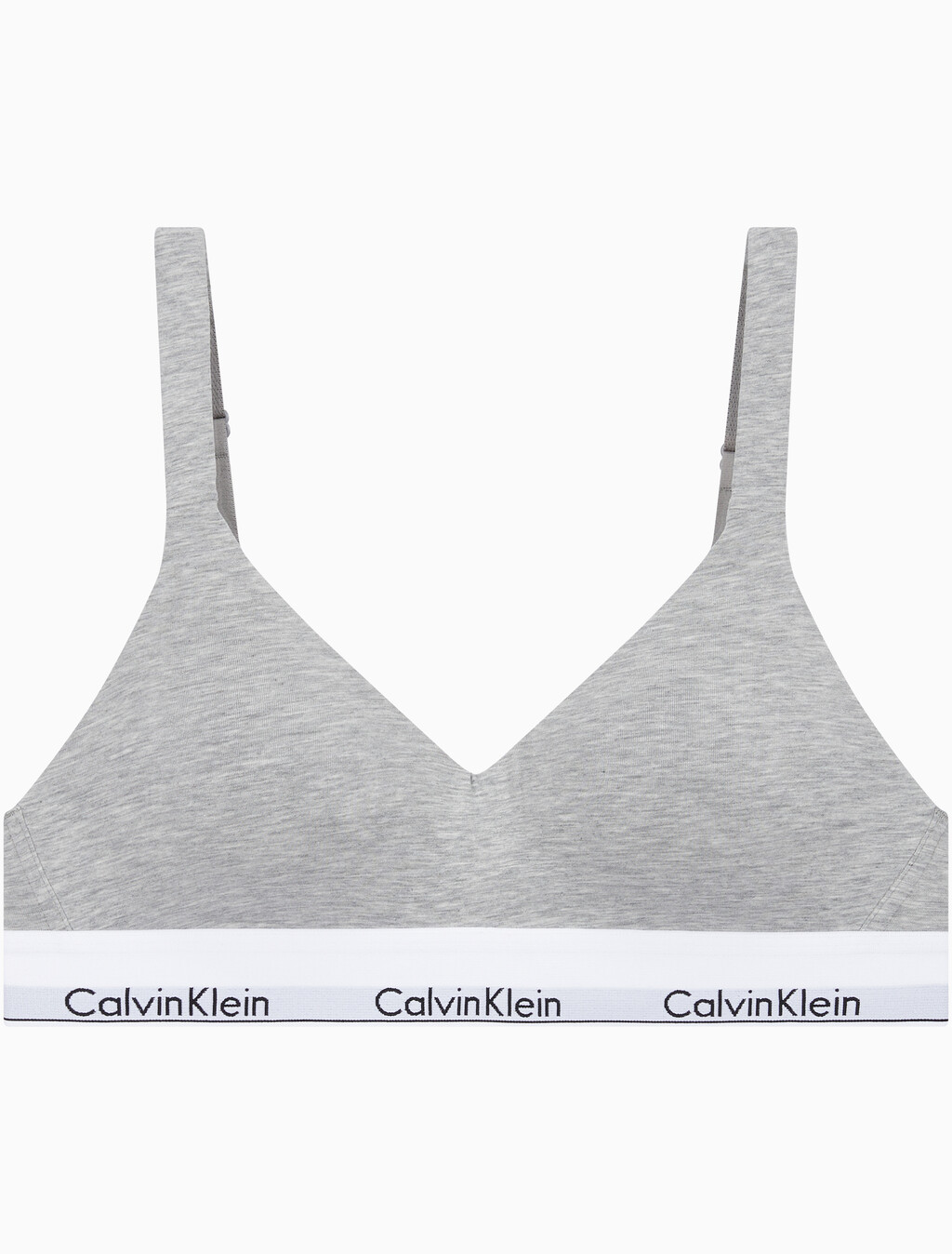 Buy 여성 모던 코튼 리프트 브라렛 in color GREY HEATHER