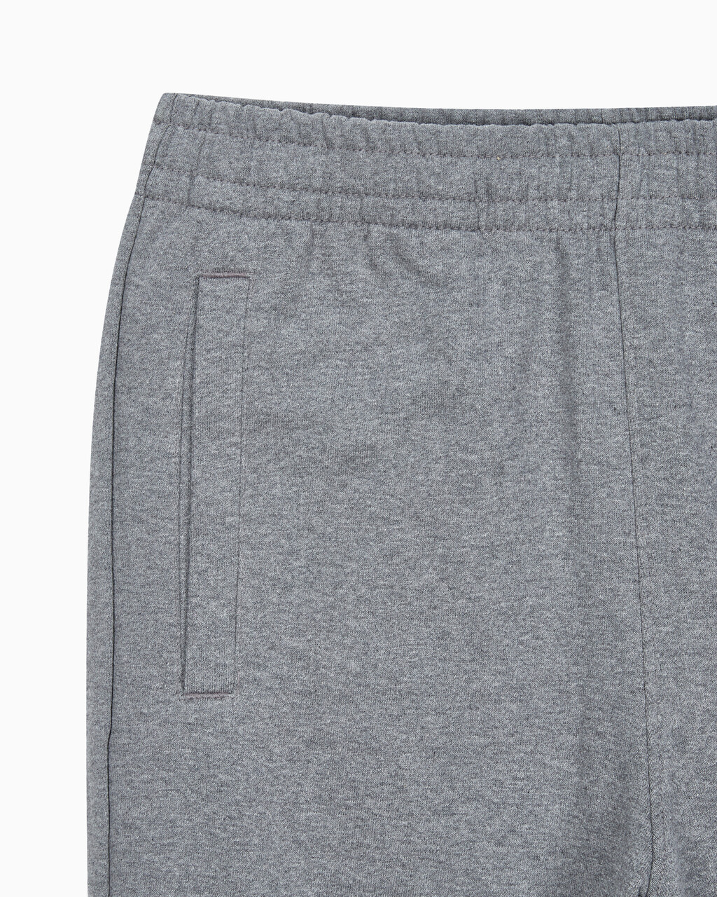 Buy 남성 스탠다드 로고 테리 조거팬츠 in color MEDIUM GREY HEATHER