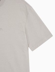 Buy 남성 릴렉스핏 헤비 코튼 크루넥 반팔 티셔츠  in color LIGHT GREY