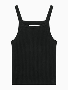 Buy 여성 2 IN 1 폴로 가디건 in color CK BLACK