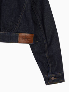 Buy 여성 린스 데님 자켓 in color TENCEL RINSE BLUE
