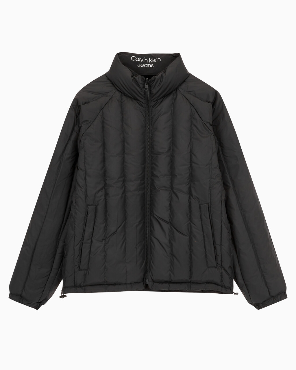 Buy 남성 리버서블 스탠카라 푸퍼 자켓 in color CK BLACK