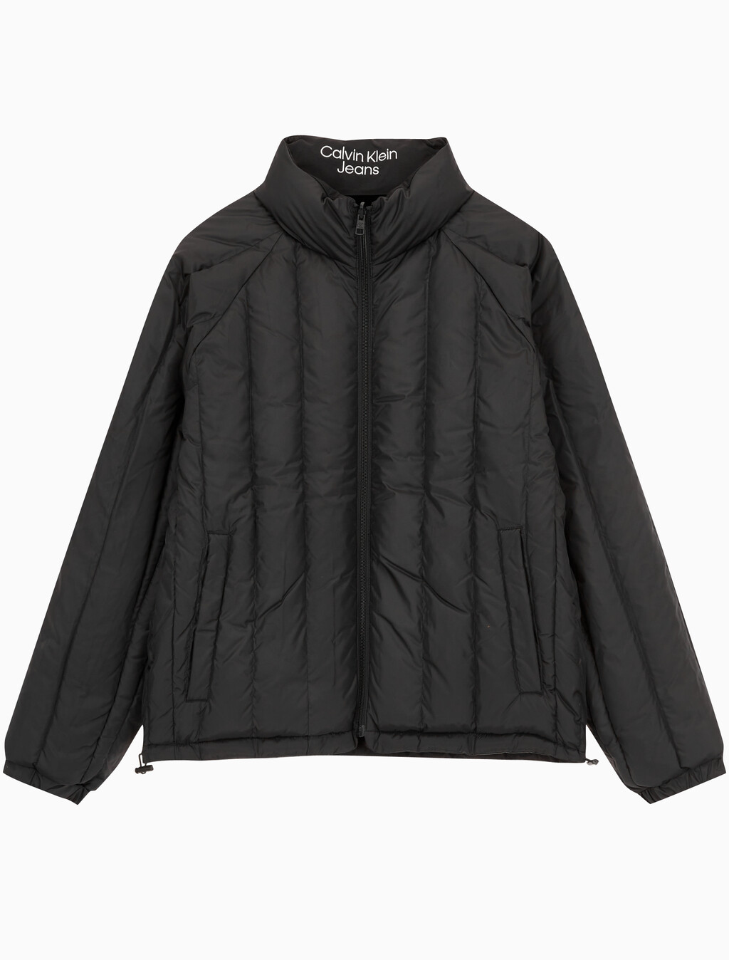 Buy 남성 리버서블 스탠카라 푸퍼 자켓 in color CK BLACK