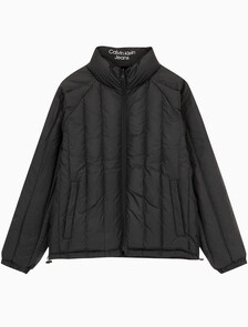 Buy 남성 리버서블 스탠카라 푸퍼 자켓 in color CK BLACK