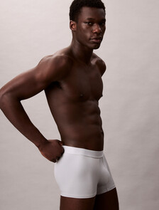 Buy 남성 CK 블랙 마이크로파이버 트렁크 in color HARBOR MIST