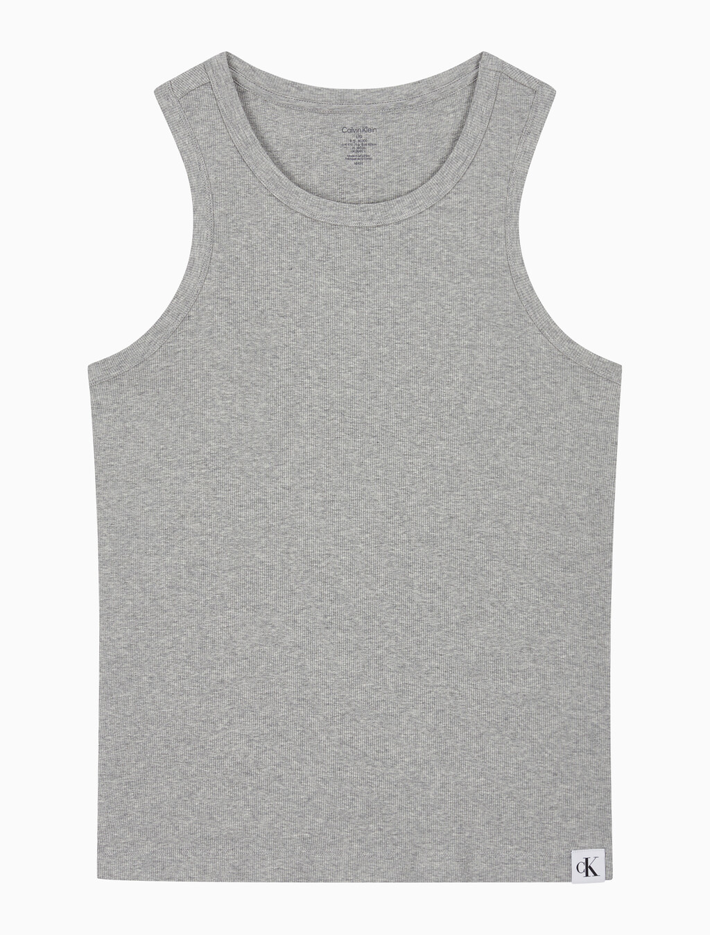 Buy 남성 코튼 스트레치 탱크탑 in color GREY HEATHER