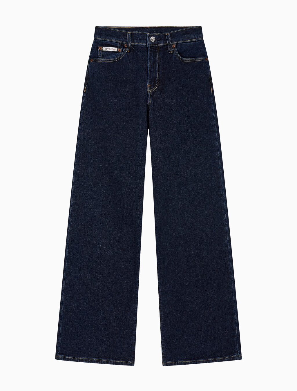 Buy 여성 와이드 린스 원시 데님 in color RINSE BLUE