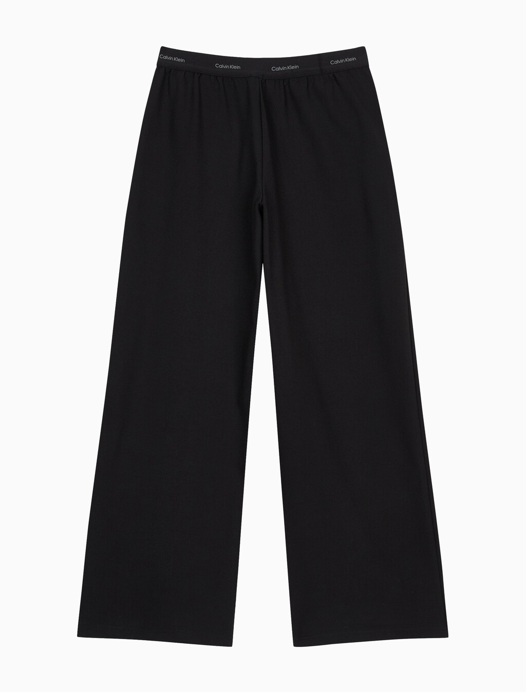 Buy 여성 웨이스트 밴드 로고 트라우저 in color BLACK