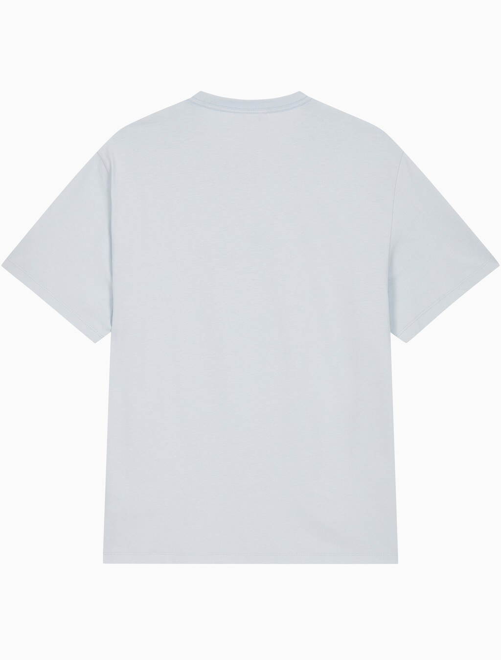 Buy 남성 레귤러핏 히어로 모노그램 로고 반팔 티셔츠 in color LIGHT BLUE
