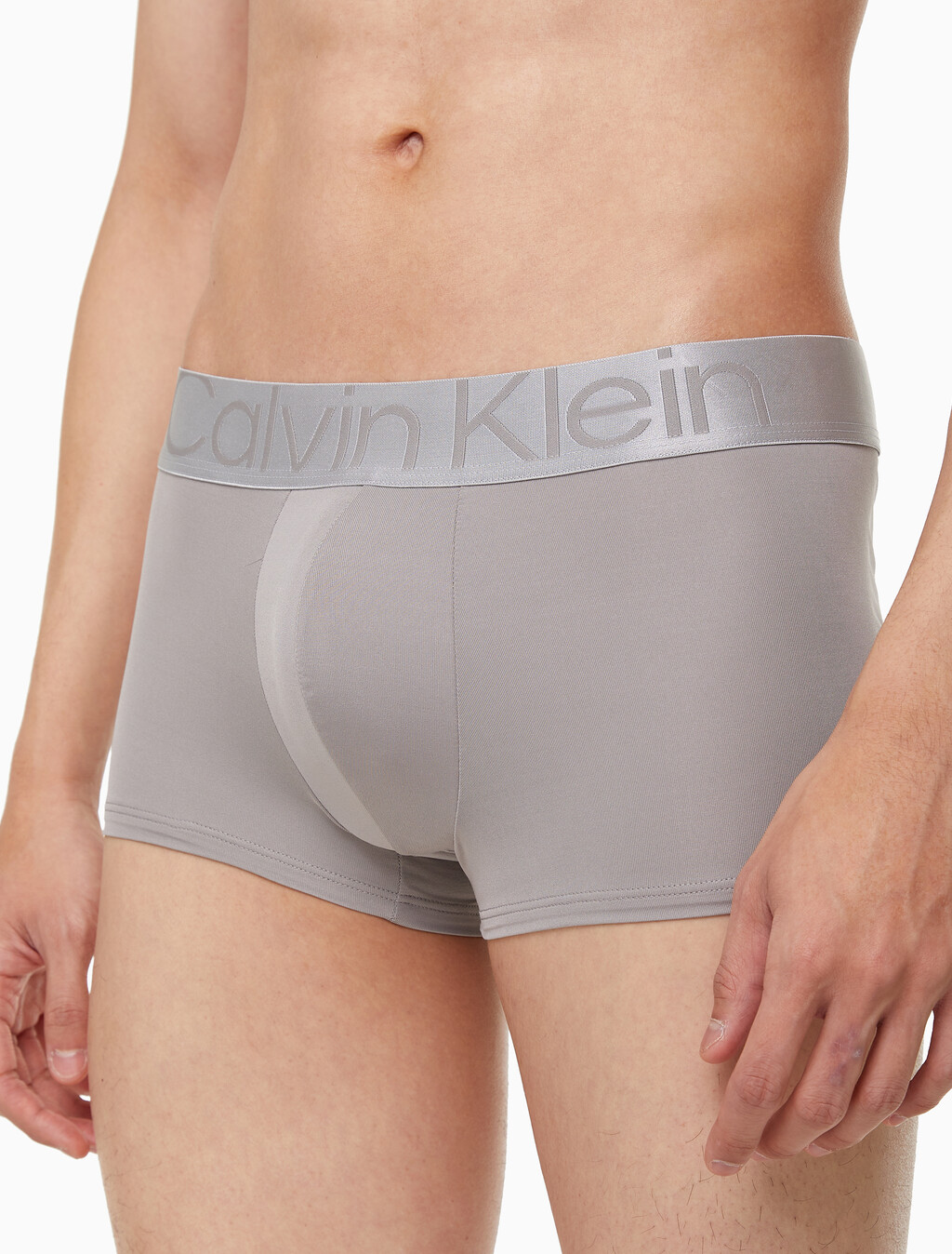 Buy 남성 CK 리컨시더드 스틸 마이크로 로우라이즈 드로즈 3PK in color MIDNIGHT BLUESIGNATURE BLUECLAY GREY