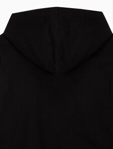 Buy 여성 아카이브 로고 프렌치 테리 후디 in color BLACK