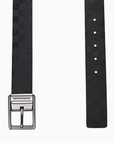 Buy 남성 소가죽 38MM 양면 벨트 38MM in color BLACK PRINT/ BL