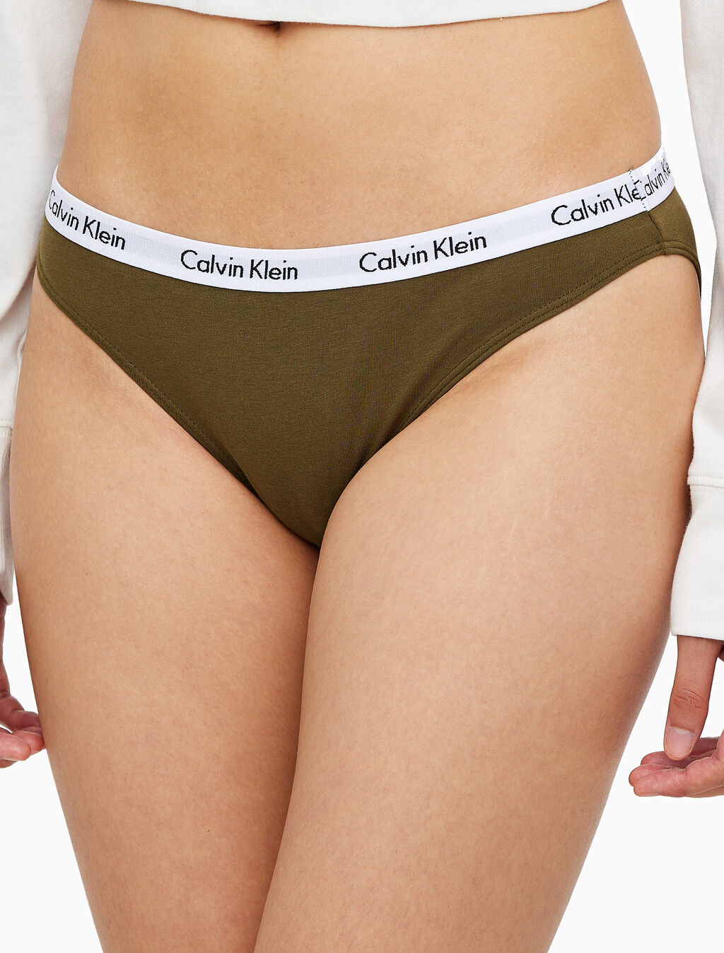 Buy 여성 캐러슬 비키니 팬티 in color DARK OLIVE