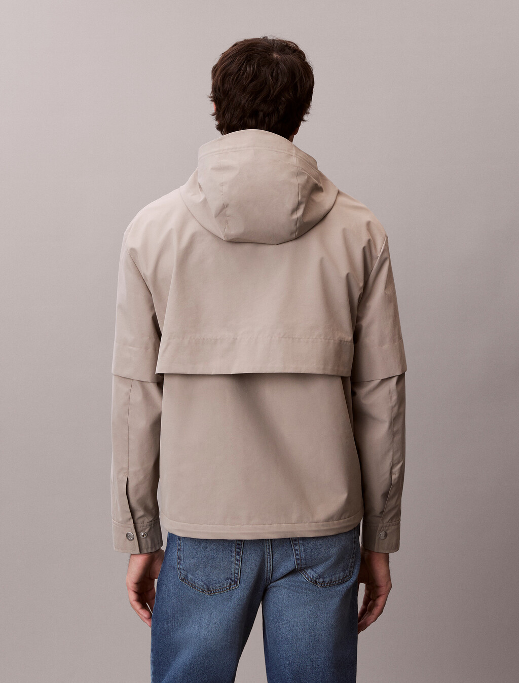 Buy 남성 립스탑 후드 윈드브레이커 in color VINTAGE KHAKI