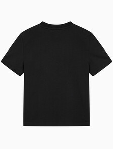 Buy 여성 아카이브 로고 크루넥 티셔츠 in color BLACK