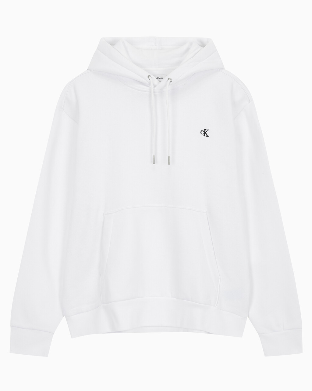 Buy 남성 롱슬리브 아카이브 플리스 후디 in color BRILLIANT WHITE