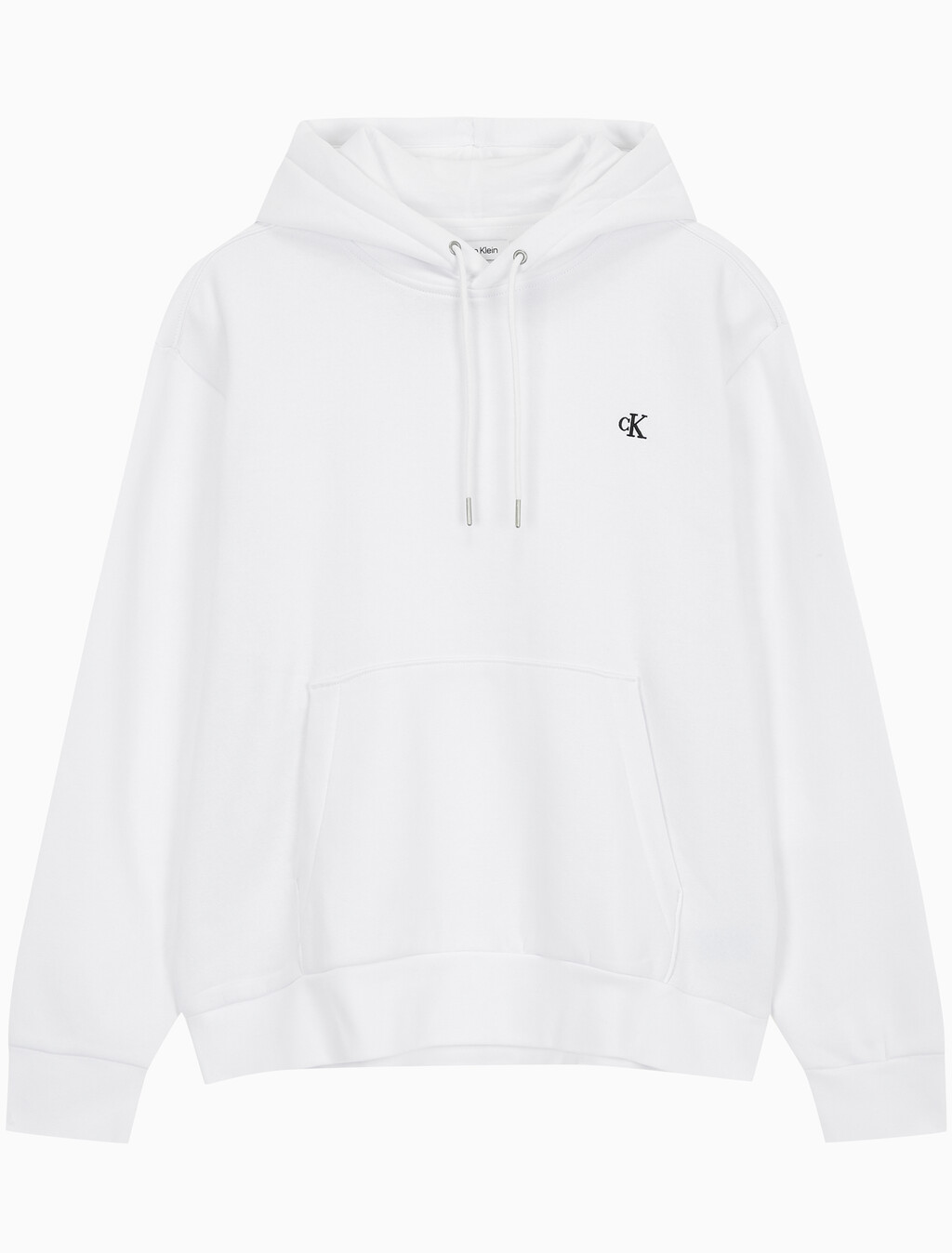Buy 남성 롱슬리브 아카이브 플리스 후디 in color BRILLIANT WHITE