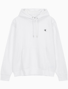 Buy 남성 롱슬리브 아카이브 플리스 후디 in color BRILLIANT WHITE