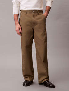 Buy 남성 90s 베기핏 치노팬츠 in color Brown