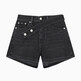 WASHED BLACK LOGO LACE