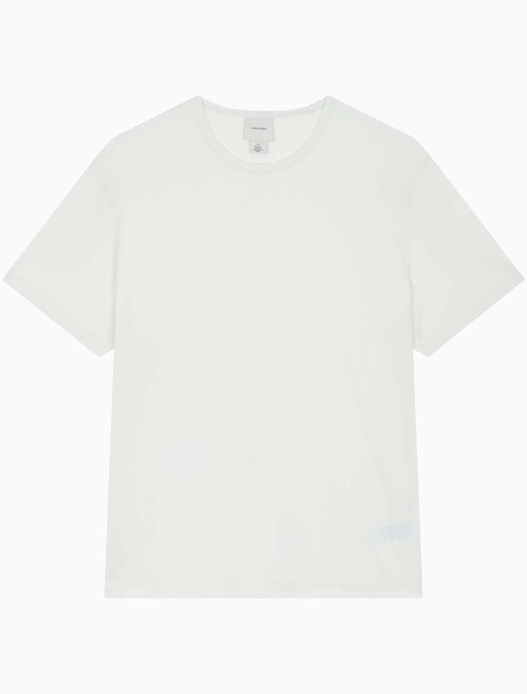 Buy 유니섹스 숏슬리브 더블 머서라이즈드 저지 크루넥 티셔츠 in color VAPOROUS GRAY