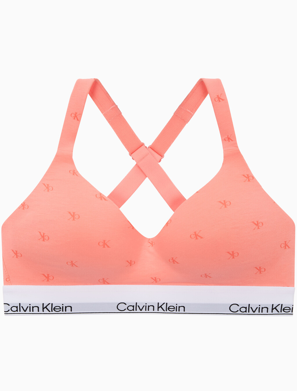 Buy 여성 아이콘 코튼 모달 리프트 브라렛 in color Coral