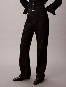 Buy 여성 스트레이트 부츠 레진 린스 in color TENCEL RINSE BLUE