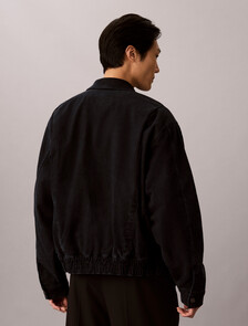 Buy 남성 인디고 페더 캐시미어 터치 에비에이터 자켓 in color INDIGO FEATHER
