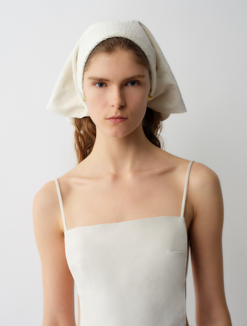 Buy HENRIETTA WOMENS DRESS in color OFF WHITE
