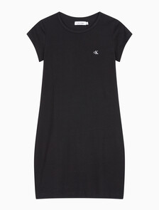 Buy 여성 아카이브 로고 베이비 티 드레스 in color BLACK BEAUTY