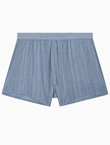Buy 남성 울트라 소프트 모달 박서 in color TEXTURED STRIPE_FADED DENIM