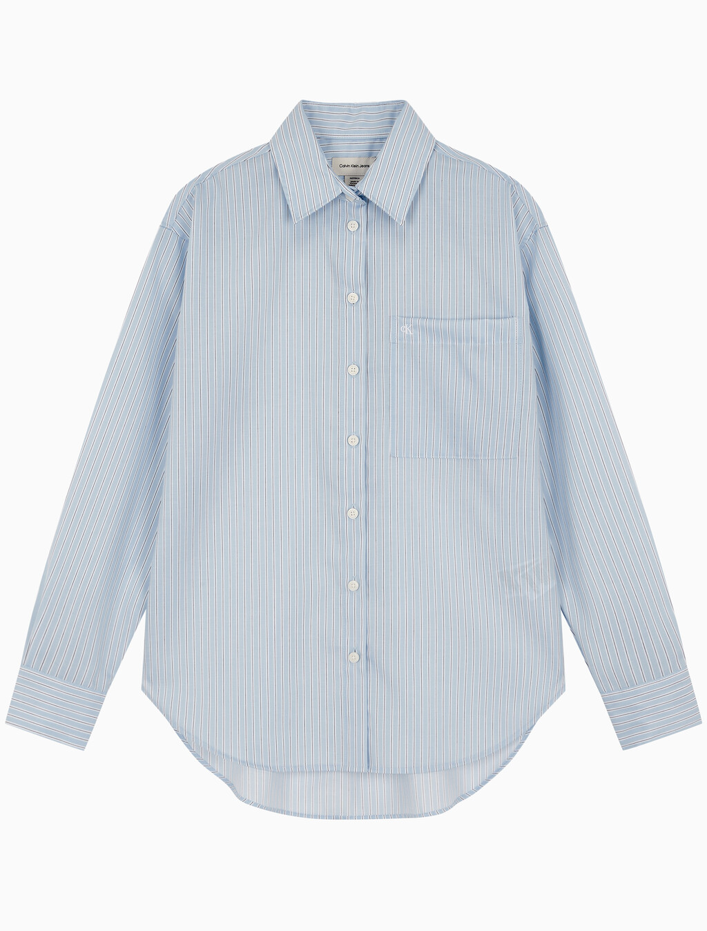 Buy 여성 릴렉스핏 셔츠 in color CHAMBRAY BLUE/ WHITE/ NIGHT SKY STRIPE