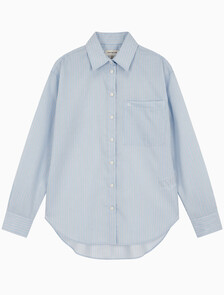 Buy 여성 릴렉스핏 셔츠 in color CHAMBRAY BLUE/ WHITE/ NIGHT SKY STRIPE