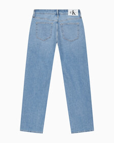 Buy 남성 90'S 스트레이트핏 라이트블루 데님 in color 028A CHALKY BLU