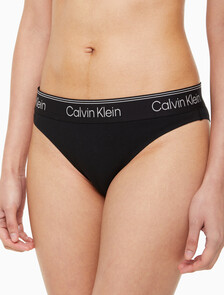 Buy 여성 에슬레틱 코튼 탕가 in color BLACK