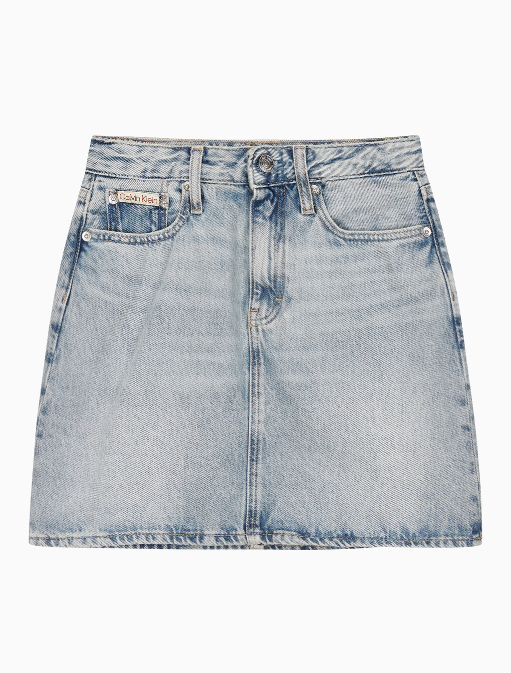 Buy 여성 레귤러 미니 스커트 in color CHALKY BLUE