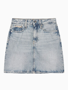 Buy 여성 레귤러 미니 스커트 in color CHALKY BLUE