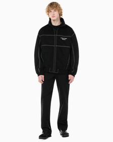 Buy 남성 90'S 스트레이트핏 밴딩 치노 in color CK BLACK