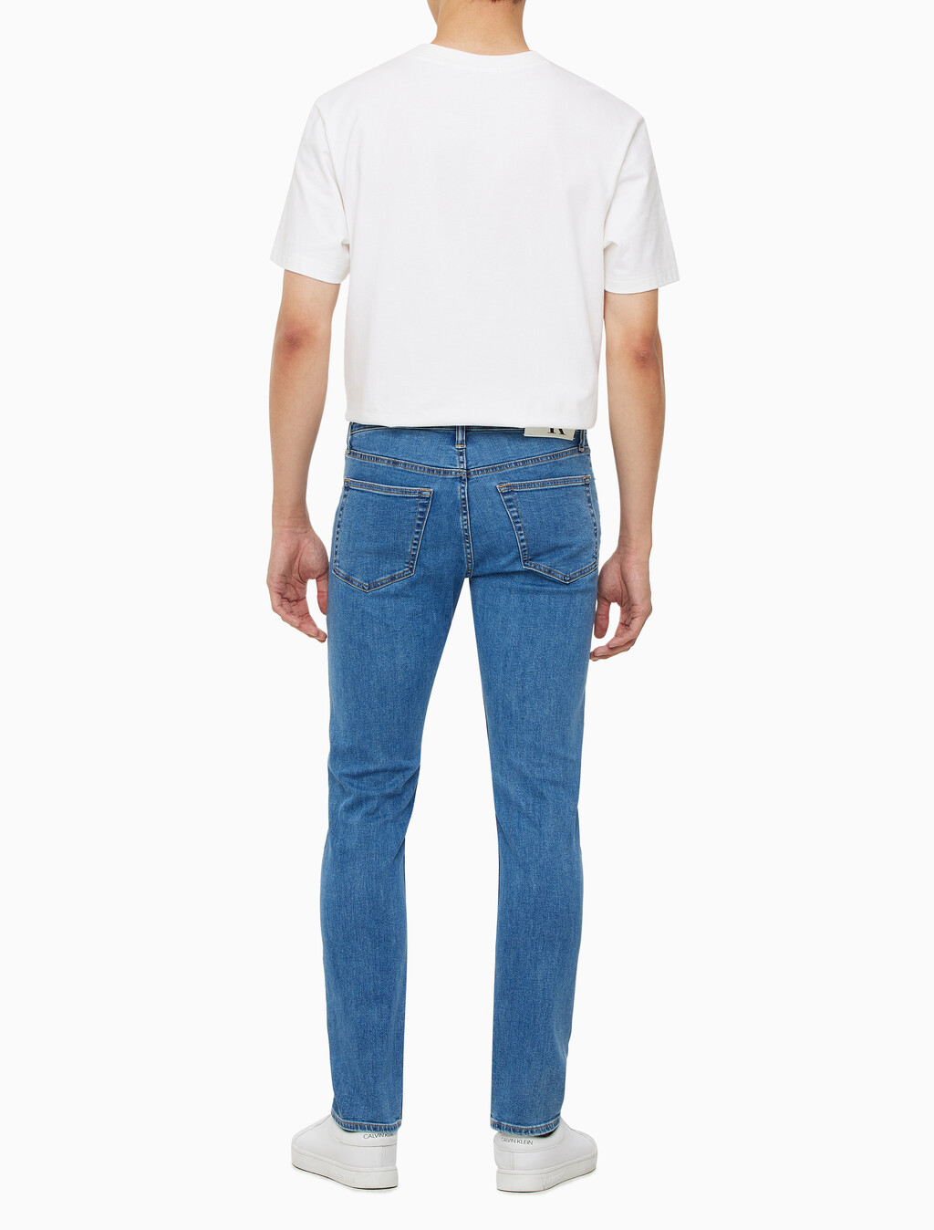 Buy  in color MID BLUE BACK EMBRO